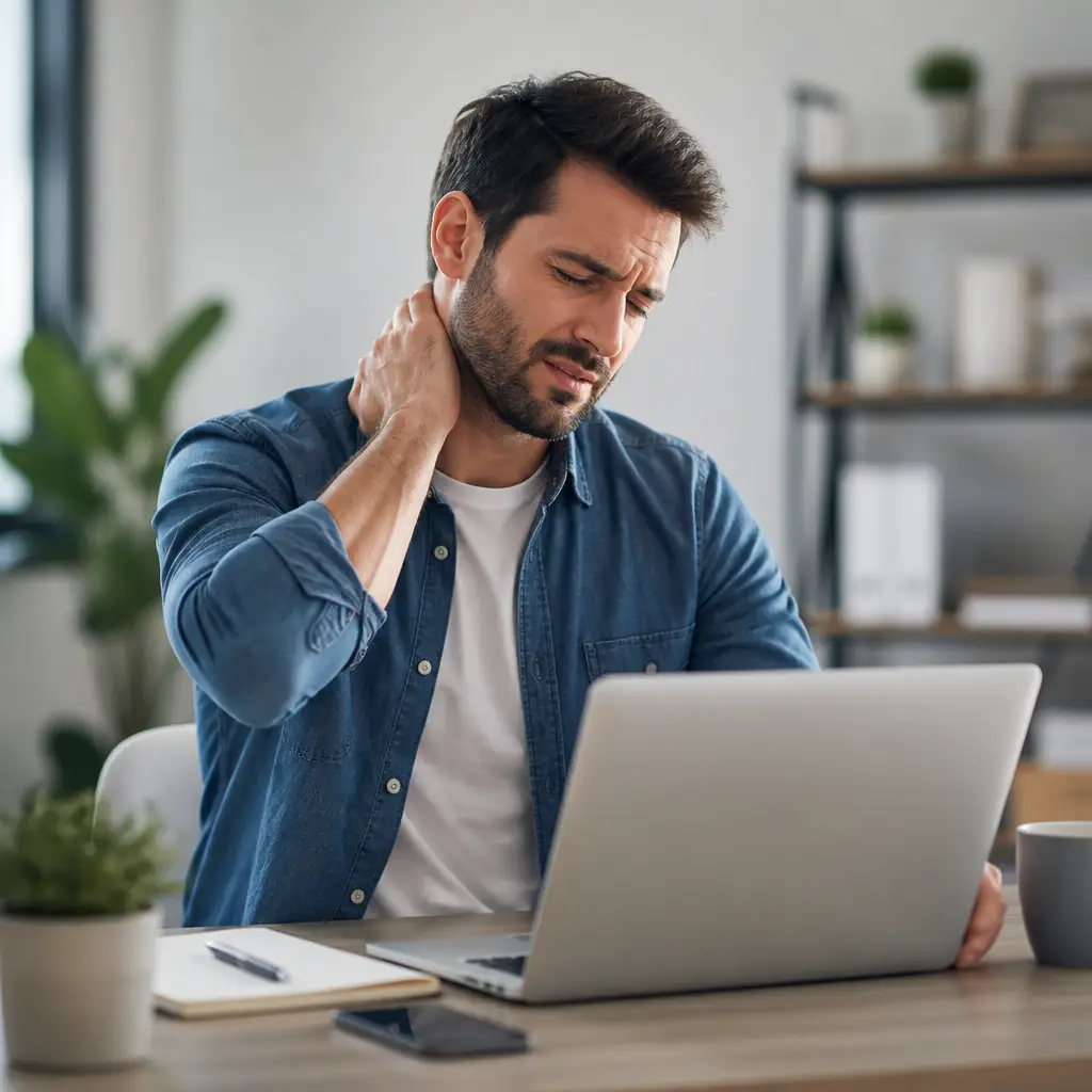 dolor cervical teletrabajo